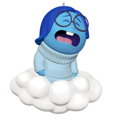 Hallmark - Adorno navideño de Recuerdo 2025, Disney/Pixar Inside out 10th Anniversary Sadness, Regalos para Fans de Disney