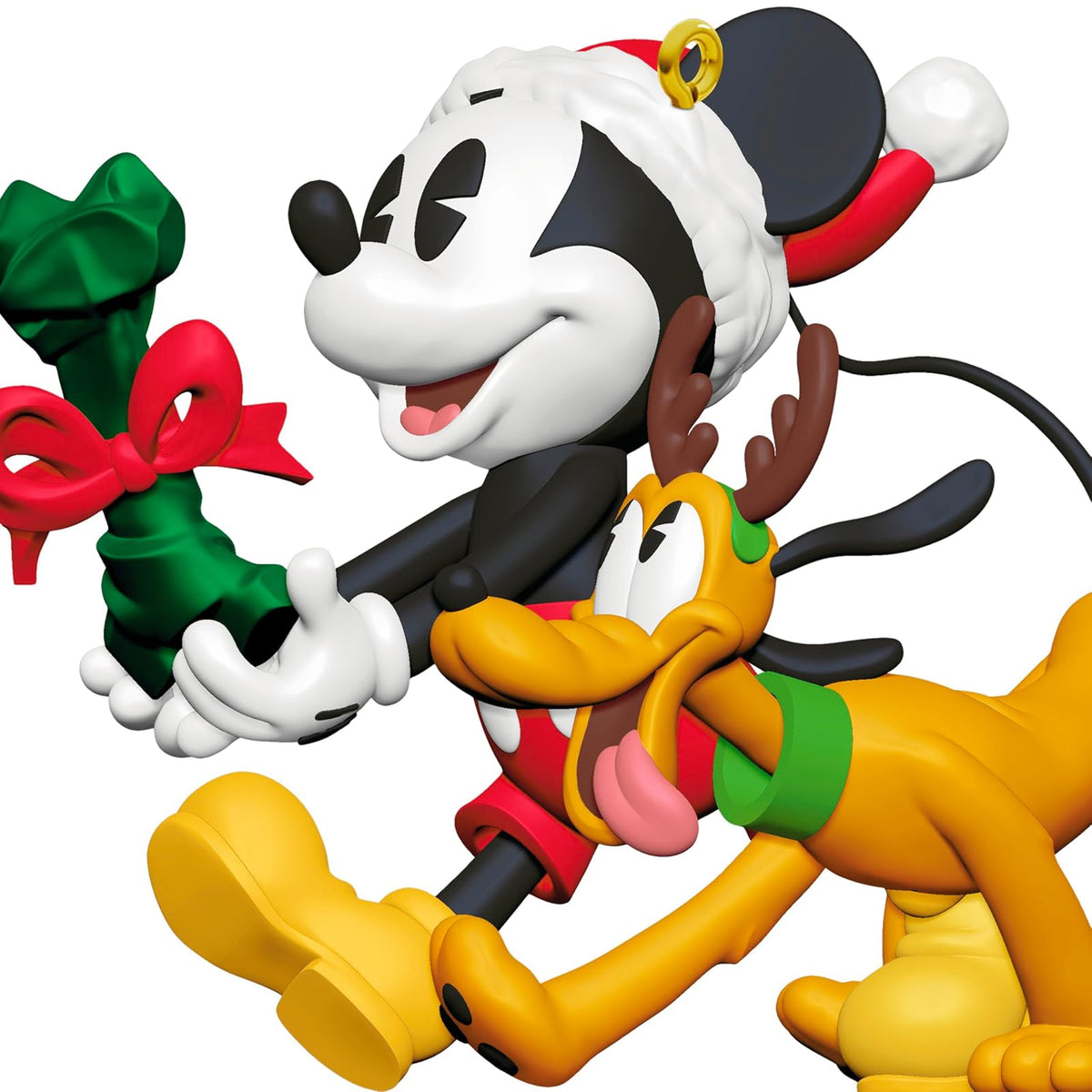 Hallmark - Adorno navideño de Recuerdo 2025, Disney Mickey and Friends Bone-afide Besties, Regalos para Fans de Disney