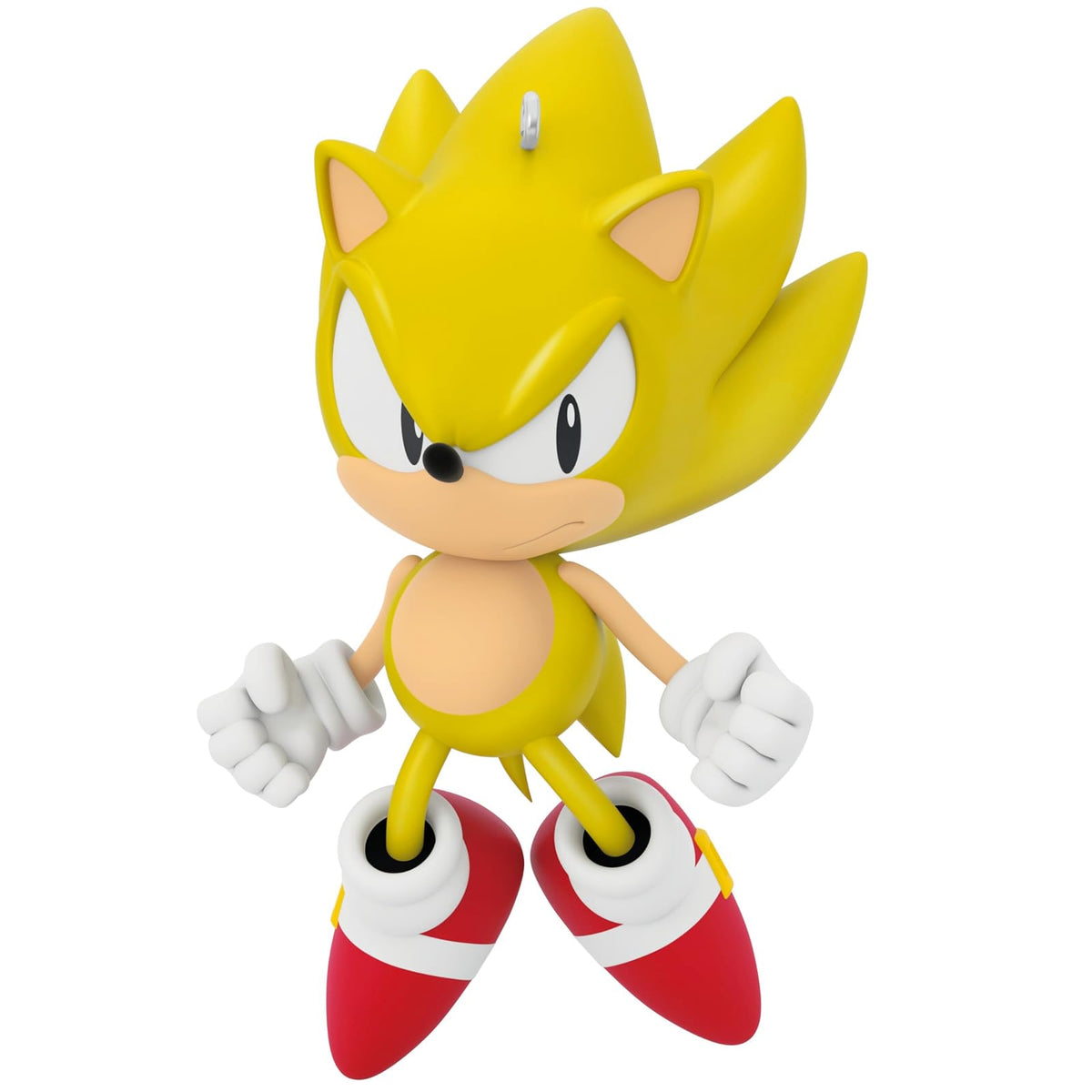 Hallmark - Adorno navideño de Recuerdo 2025, Sonic The Hedgehog Super Sonic, Regalos para Jugadores