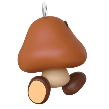 Hallmark - Mini Adorno de Navidad de 2,5 cm 2025, Nintendo Super Mario Goomba, Regalos para Jugadores