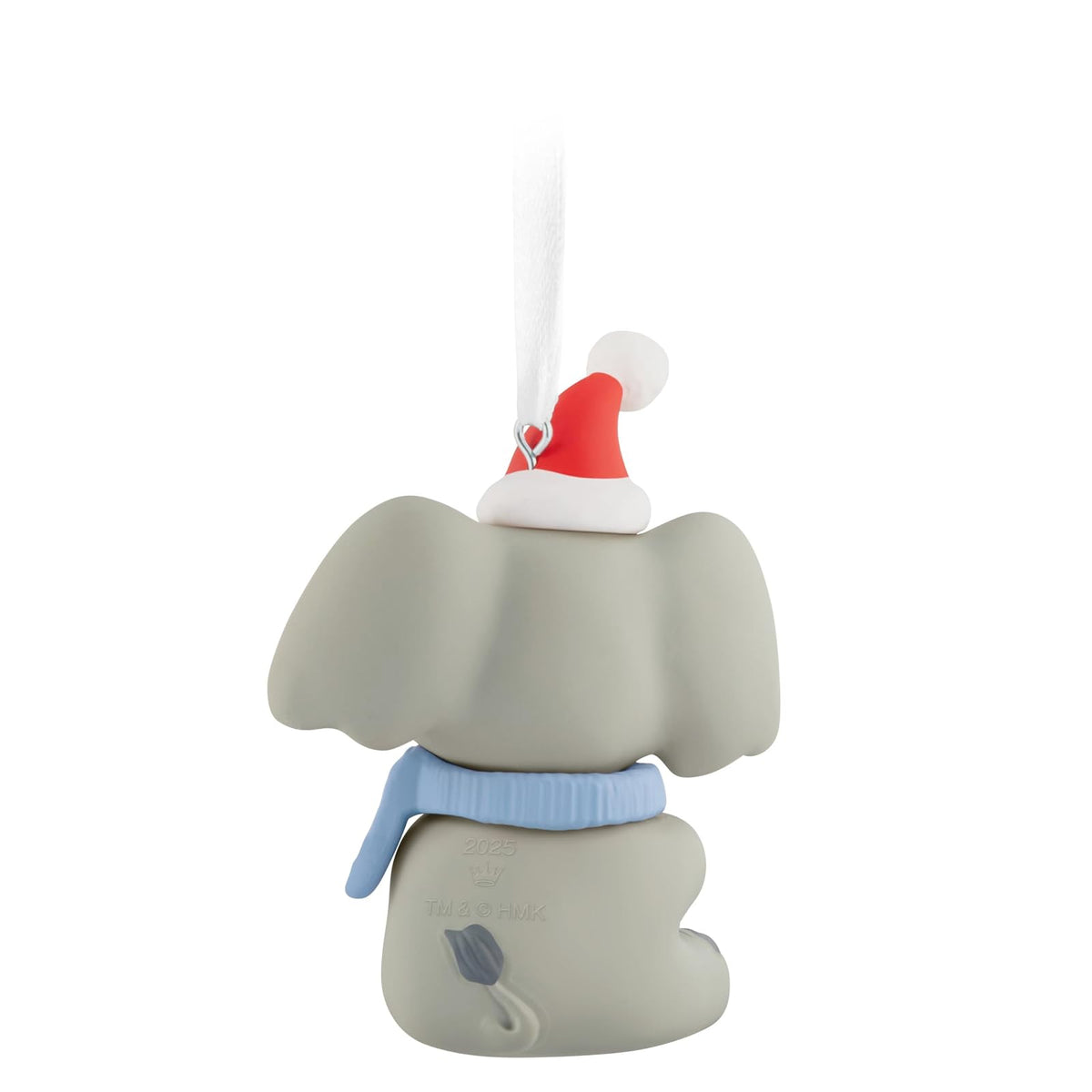 Hallmark - Adorno navideño de Recuerdo 2025, el Primer Elefante navideño para bebé niño 2025