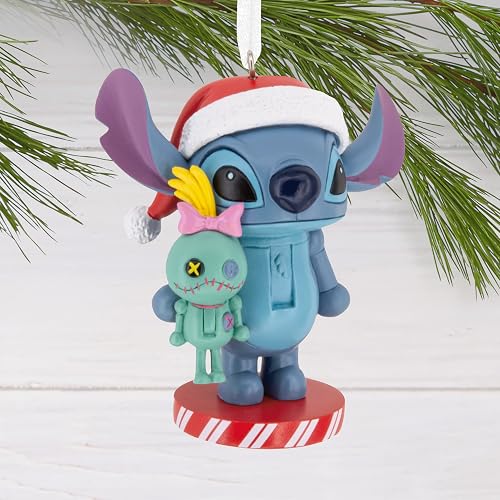 Hallmark Disney Stitch Cascanueces Adorno de Navidad, Regalos para Fans de Disney
