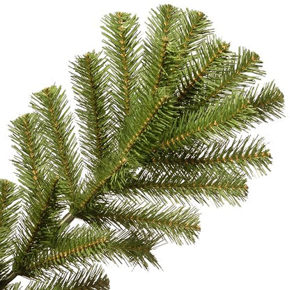 National Tree Company 7.5 ft Unlit North Valley Spruce Artificial Christmas Tree, 1,346 Tips, Includes Stand, Green