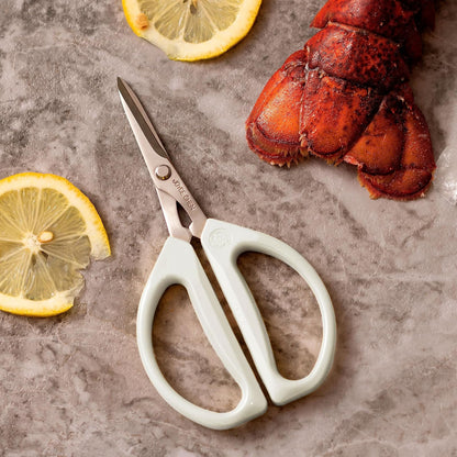 Joyce Chen Original Unlimited Kitchen Scissors with White Handles