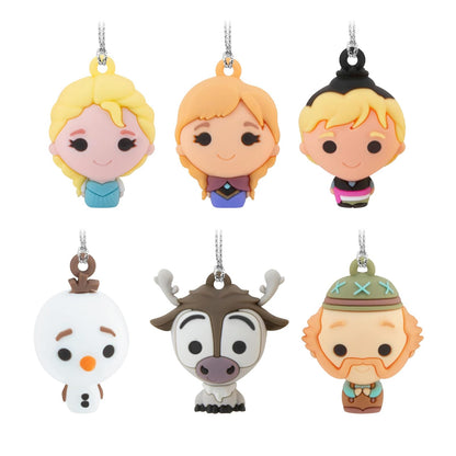 Hallmark - Mini Adornos de Navidad de Frozen de Disney, irrompibles, Juego de 6 Unidades, Regalos para Fans de Disney