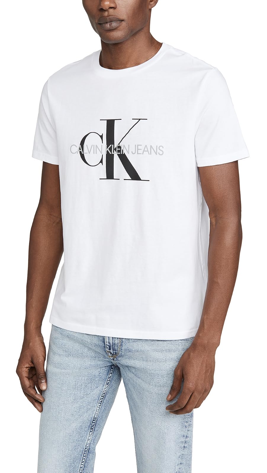 Calvin Klein Camiseta Camiseta para Hombre - Jean Ck Brillant - G