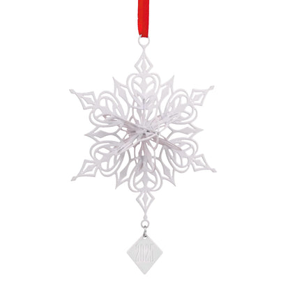 Hallmark Dimensional Copo de Nieve 2025 Adorno de Navidad, Copo de Nieve