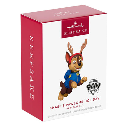 Hallmark - Adorno navideño de Recuerdo 2025, Pata de la Patrulla Canina para fanáticos de la Patrulla Canina
