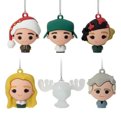 Hallmark National Lampoon's Christmas Vacation Mini Adornos navideños irrompibles, Juego de 6