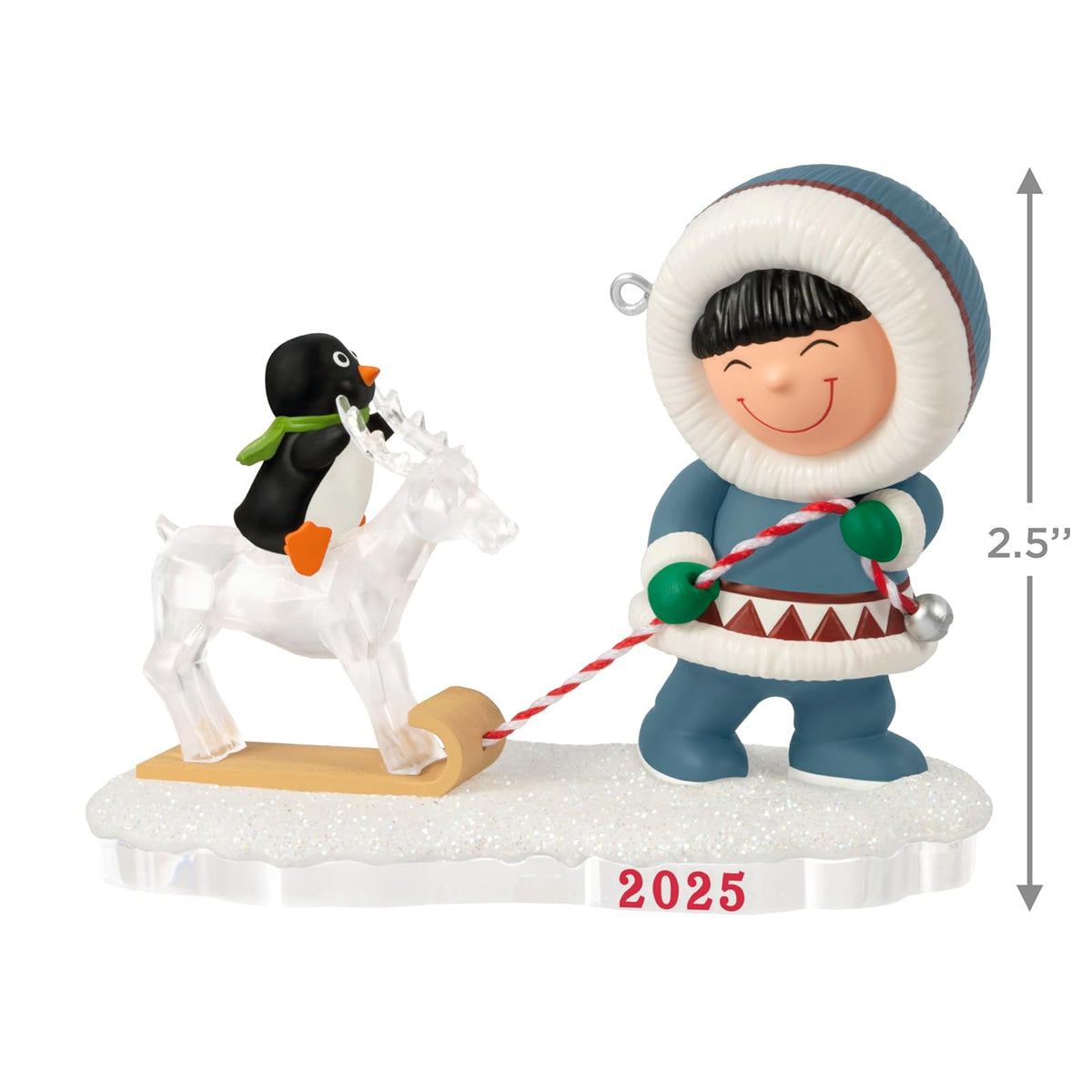 Hallmark - Adorno navideño de Recuerdo 2025, Frosty Friends 2025, Regalos de coleccionista de muñeco de Nieve