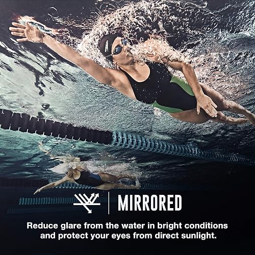 Speedo 7750129-001 Goggles Vanquisher 2.0 Mirrored para Dama, color Negro