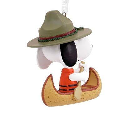 Hallmark Peanuts Snoopy en Canoa - Adorno navideño