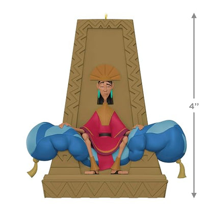 Hallmark - Adorno navideño de Recuerdo 2025, Disney The Emperor's New Groove Emperor Kuzco, Regalos para fanáticos de Disney