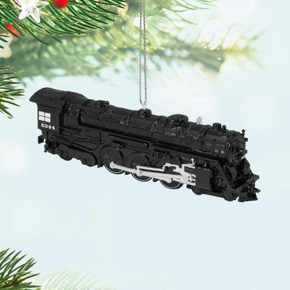 Hallmark - Adorno de Navidad 2025, Lionel Trains New York Central 700E Hudson Locomotora, Metal, Regalos para los Amantes del Tren