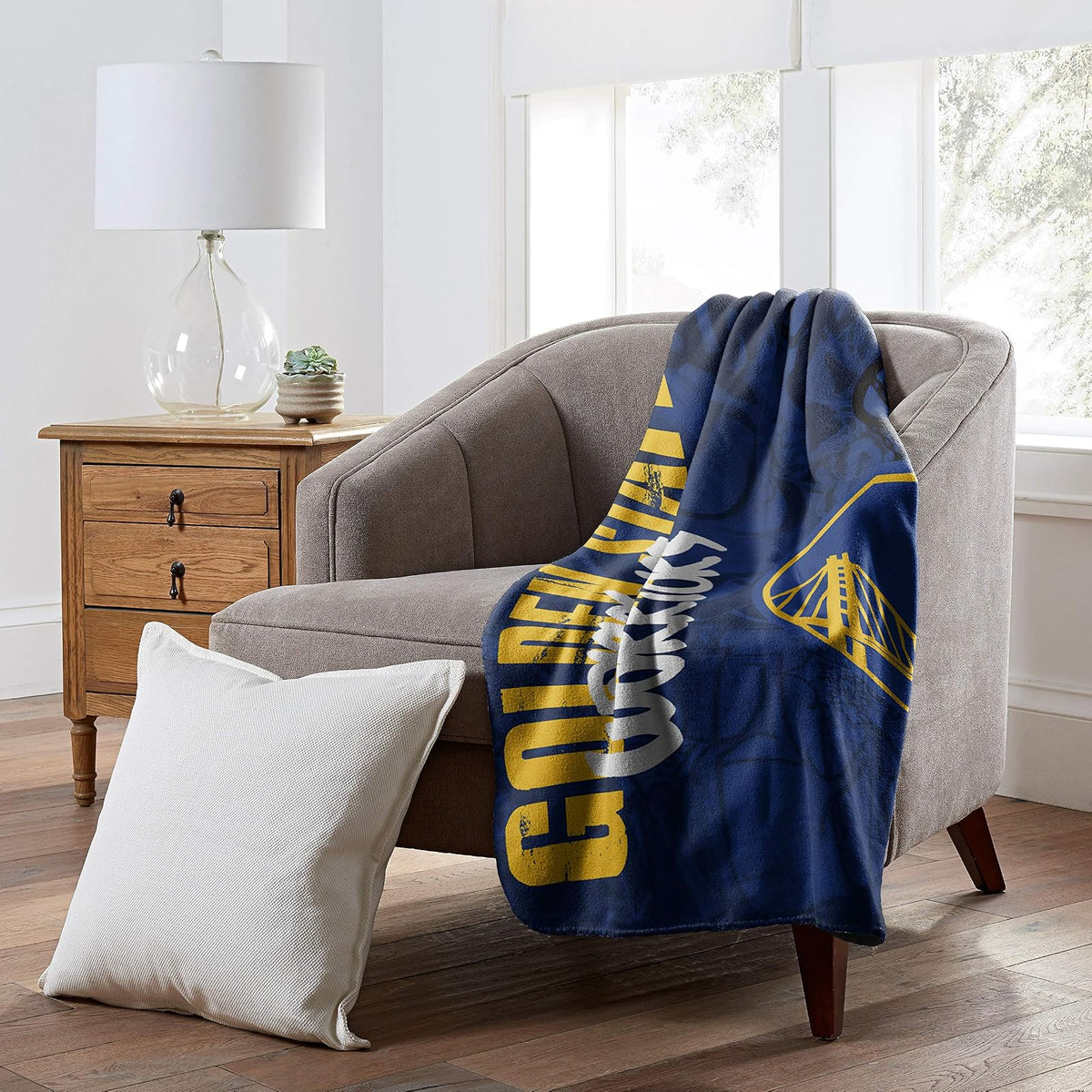 Northwest NBA Unisex-Adult Fleece Throw Blanket