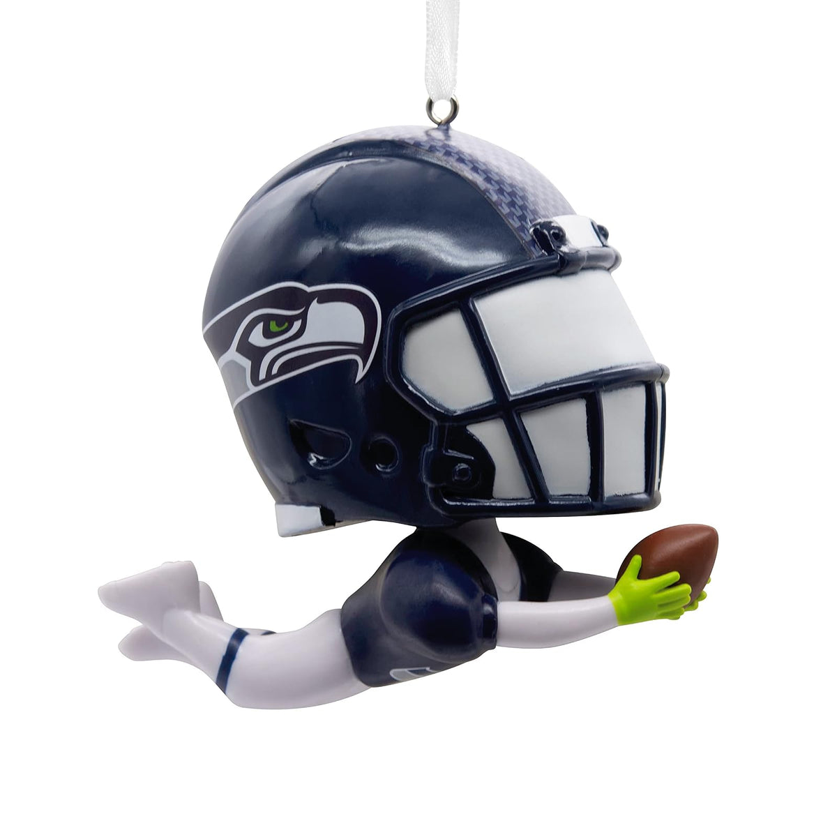 Hallmark NFL Seattle Seahawks Bouncing Buddy - Adorno navideño