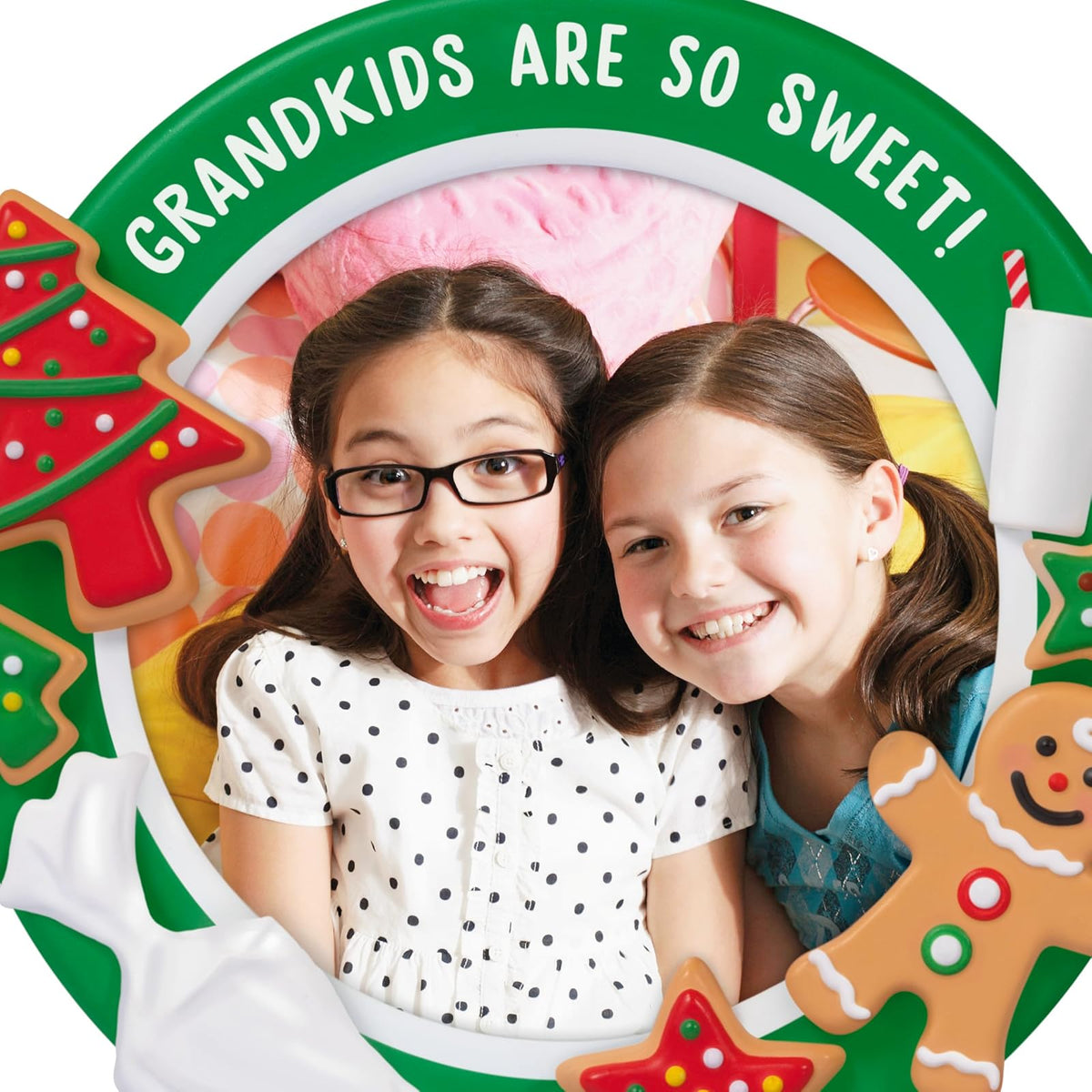 Hallmark - Adorno de Navidad 2025, Marco de Fotos para Nietos Son Tan Dulces, Regalos para Abuelos