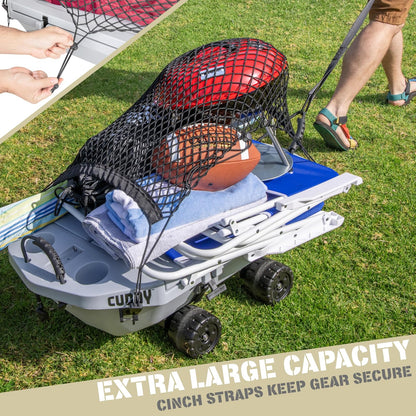 Cuddy Floating Cooler and Dry Storage Vessel for Land & Water – 40QT– Great for River, Beach, Kayak, Pool, & Lake - Multiple Color Options