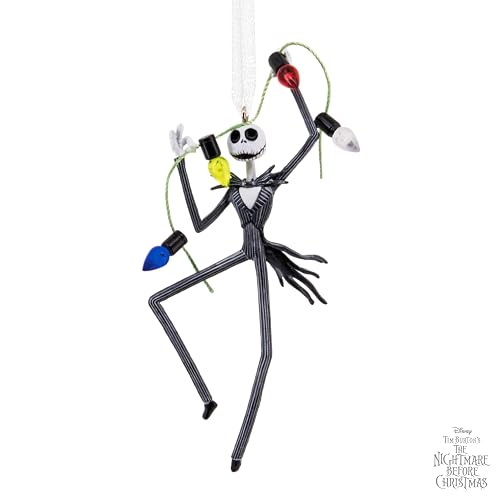 Hallmark Disney Tim Burton's The Nightmare Before Christmas - Adorno navideño de Jack Skellington