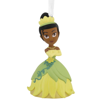 Hallmark Disney Princess Tiana - Adorno de Navidad estilizado, Regalos para Fans de Disney