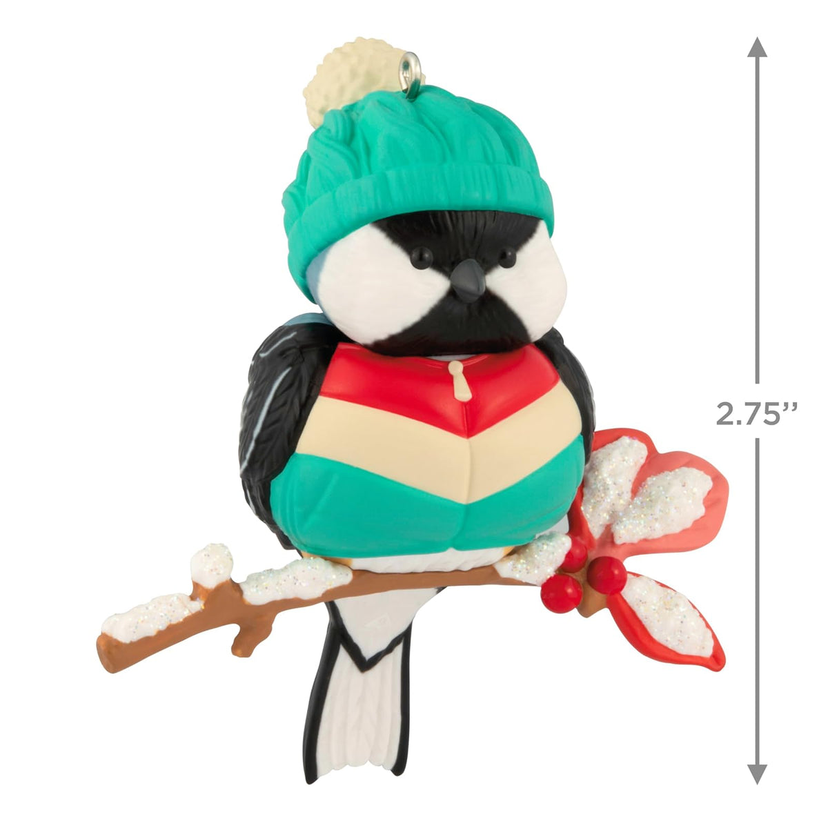 Hallmark - Adorno navideño de Recuerdo 2025, Criaturas acogedoras, Regalos para Amantes de la Naturaleza