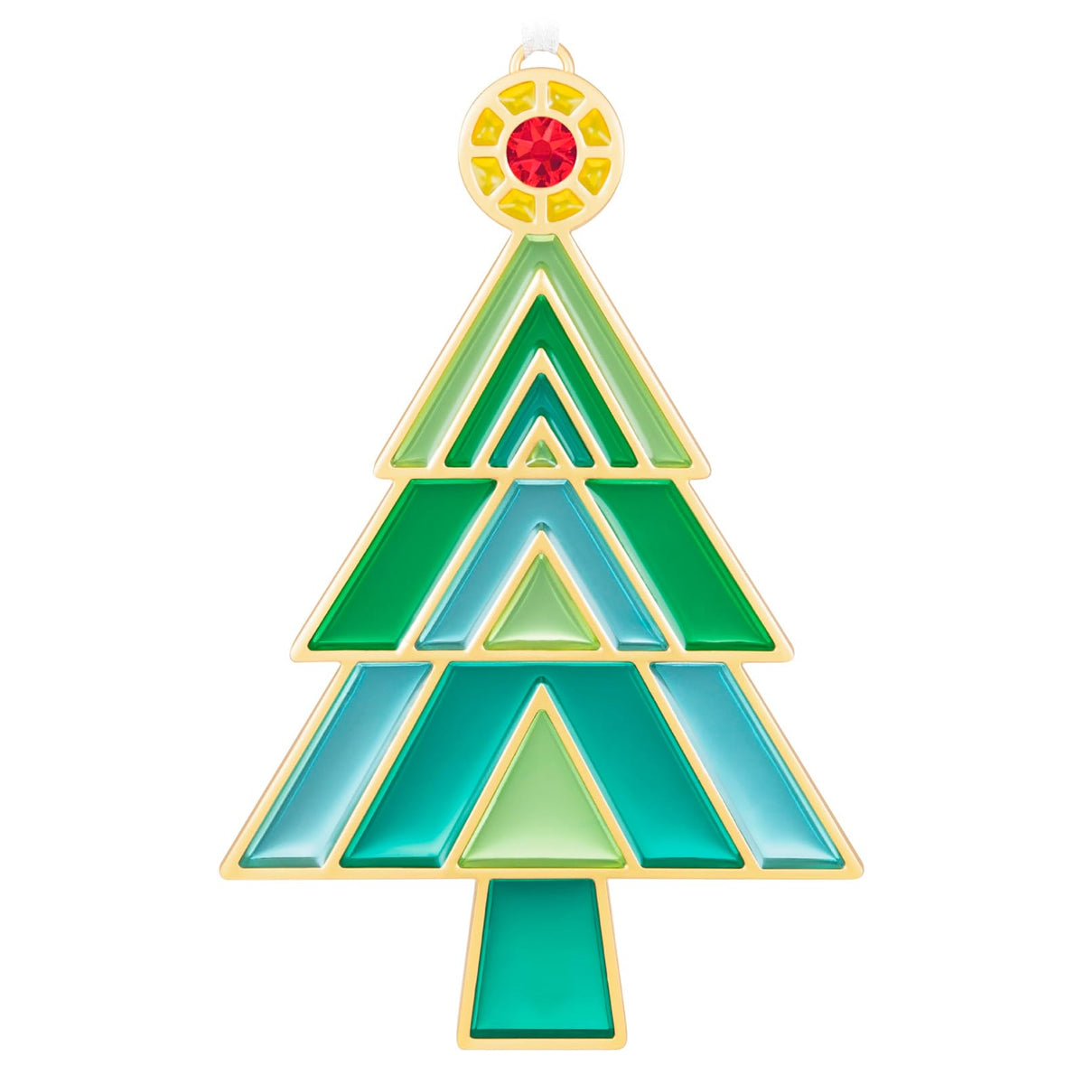 Hallmark - Adorno de Navidad 2024, árbol de Navidad, Regalo Familiar