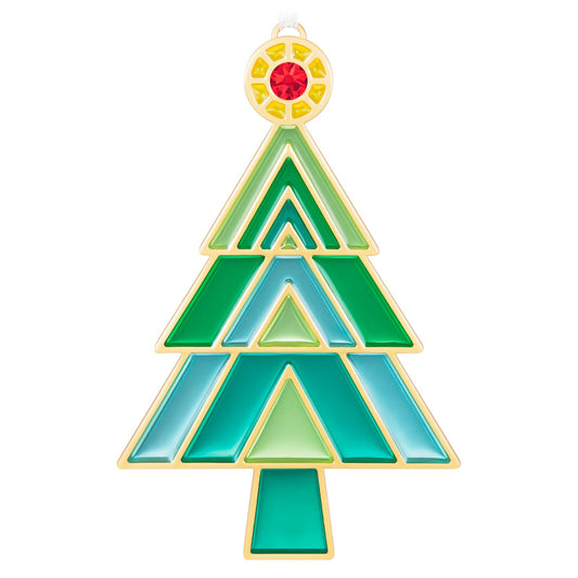 Hallmark - Adorno de Navidad 2024, árbol de Navidad, Regalo Familiar