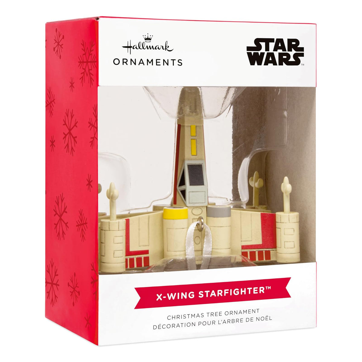 Hallmark Star Wars X-Wing Starfighter - Adorno navideño para Fans de Star Wars