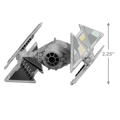 Hallmark - Adorno navideño de Recuerdo 2025, Star Wars: Andor Tie Avenger, Regalos para Fans de Star Wars