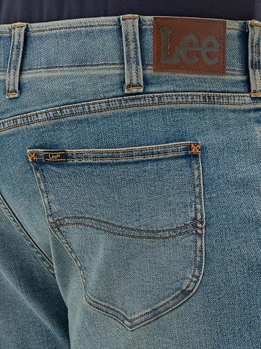 Lee Jeans Rectos relajados Big & Tall Extreme Motion Jeans para Hombre | Cintura 38-64, tallas XL-6XLT, Maverick, diseñada exclusivamente para hombres grandes y altos