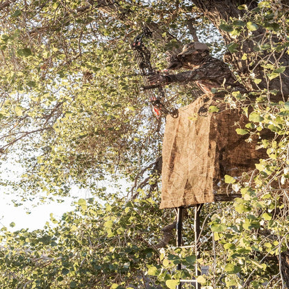 Allen Company Magnetic Treestand Cover Blind Kit - Tree Stand Camo Blind Cover - Quick Set Up and Take Down - Realtree Edge or Mossy Oak Options