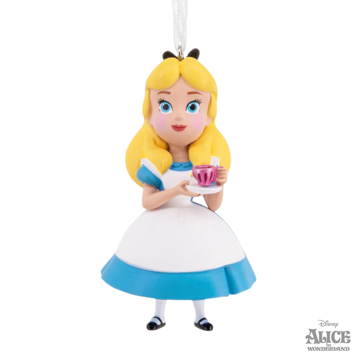 Hallmark - Adornos de Navidad de Alicia en el País de Las Maravillas, Regalos para Fans de Disney