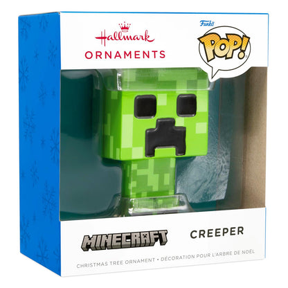 Hallmark Minecraft Creeper Funko Pop! Adornos de Navidad, Regalos de Cultura Pop