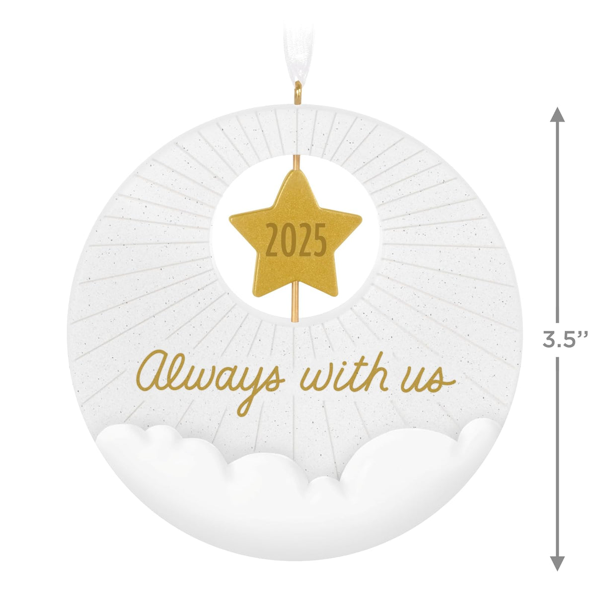 Hallmark - Adorno navideño de Recuerdo 2025, Always with Us 2025, Regalos de Recuerdo