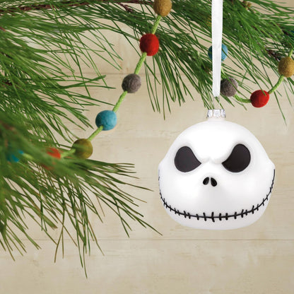 Hallmark Disney Tim Burton's The Nightmare Before Christmas Jack Skellington - Adorno navideño de Vidrio soplado
