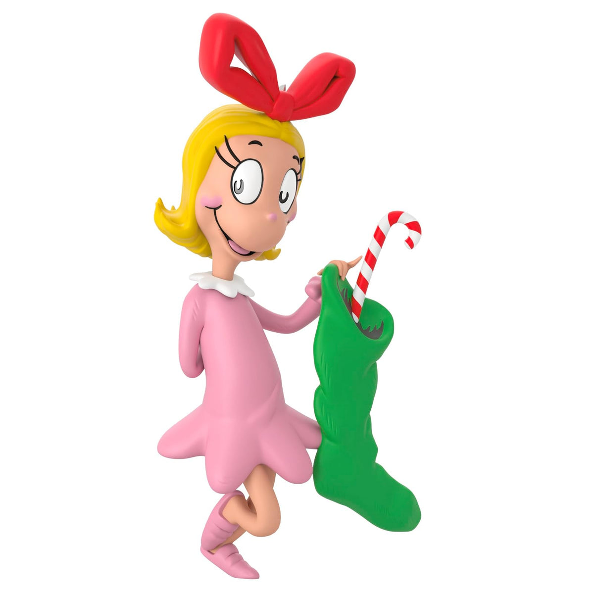 Hallmark - Adorno navideño de Recuerdo 2025, Dr. Seuss's How The Grinch robó la Navidad Cindy-Lou Who, Regalos de película de Navidad