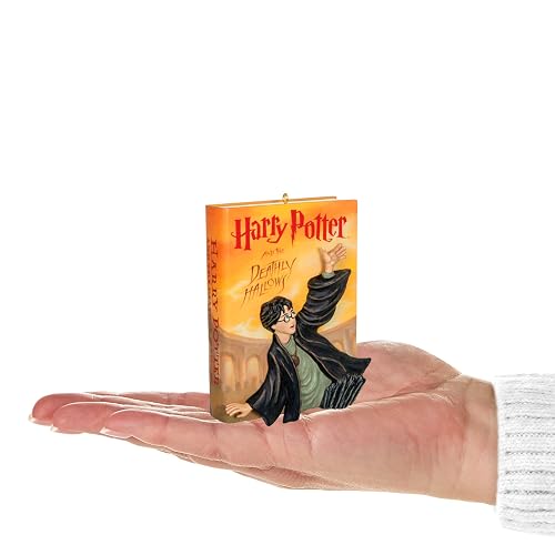 Hallmark - Adorno navideño de Recuerdo 2024, Harry Potter y Las Reliquias de la Muerte, Regalos para Fans de Harry Potter