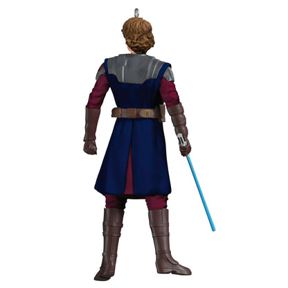 Hallmark - Adorno navideño de Recuerdo 2025, Star Wars: Ahsoka Jedi General Anakin Skywalker, Regalos para Fans de Star Wars