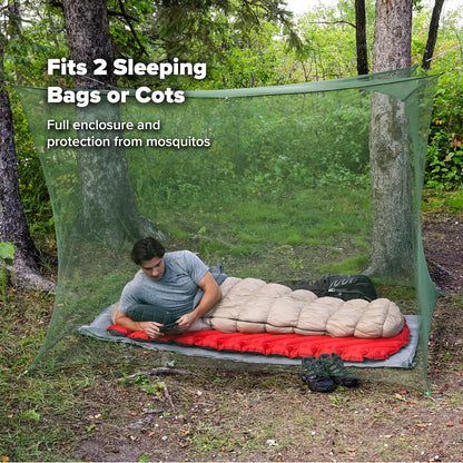 Coghlan's 9765 Double Mosquito Net, Green