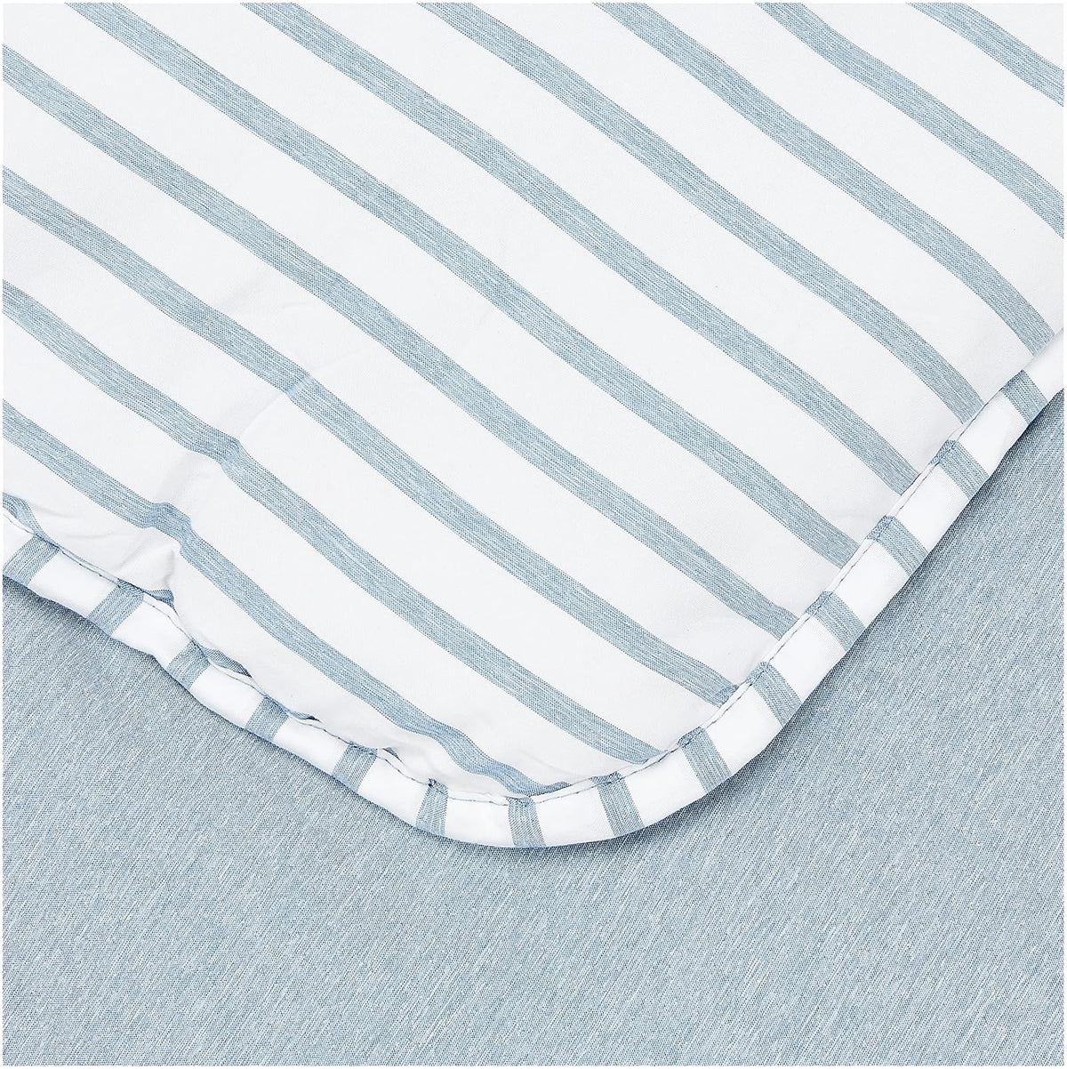 Linenspa Edredón Reversible de plumón Alternativo, hipoalergénico, Relleno de Microfibra, Lavable a máquina, para usarse como Funda nórdica o Solo edredón, Cloudy Sky, Matrimonial