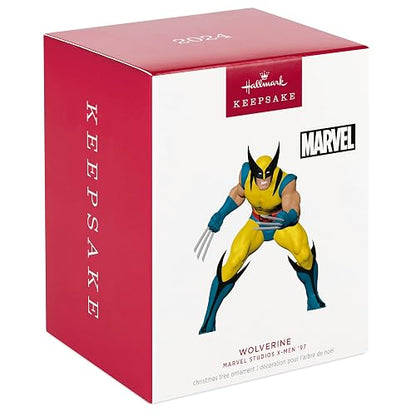 Hallmark - Adorno navideño de Recuerdo 2024, Marvel Studios X-Men '97 Wolverine, Regalos para los fanáticos de Marvel