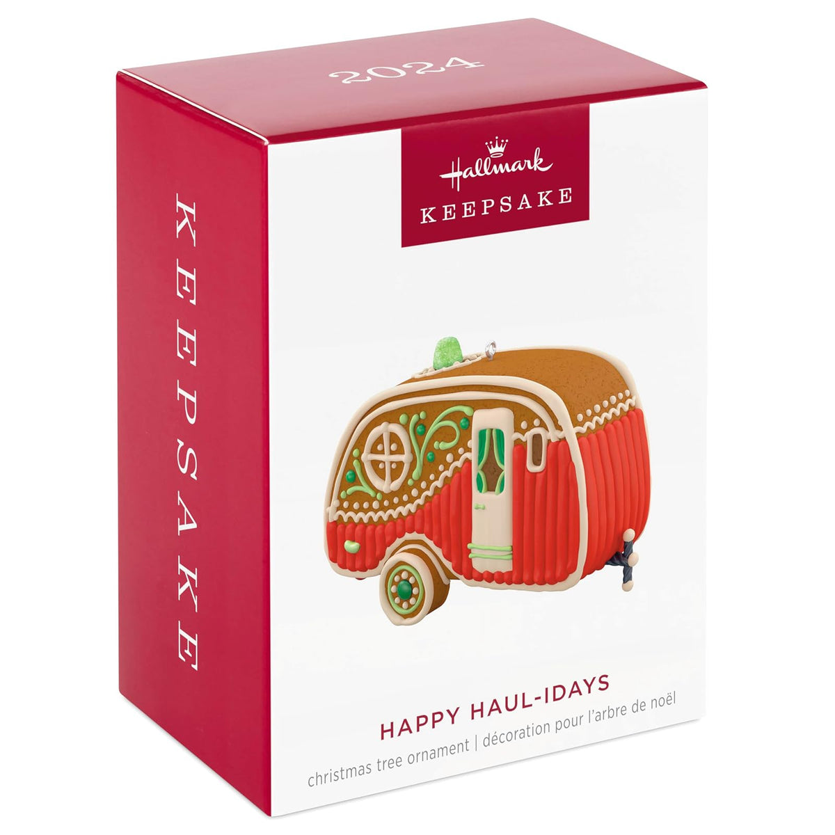 Hallmark - Adorno de Navidad 2024, Happy Haul-idays, Regalos al Aire última intervensión