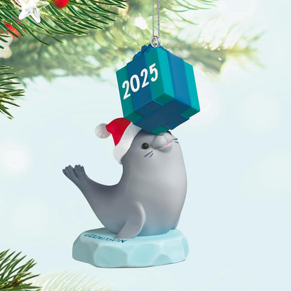 Hallmark - Adorno navideño de Recuerdo 2025, Sello Nieto 2025