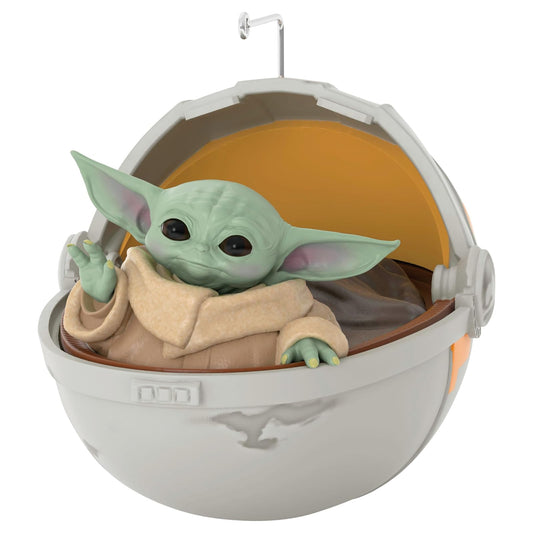 Hallmark - Adornos de Navidad de Star Wars: The Mandalorian Grogu, Regalos para Fans de Star Wars