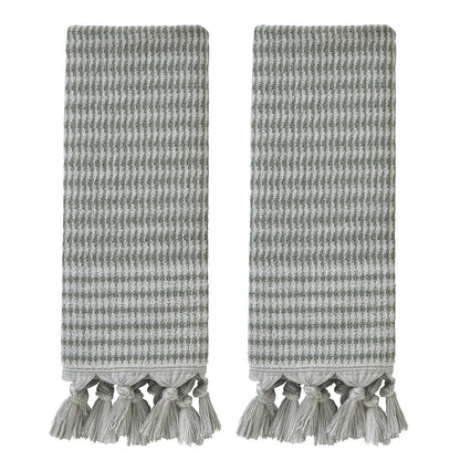SKL Home - Toalla de Mano Longborough (2 Unidades), Salvia - 16x26 - Salvia