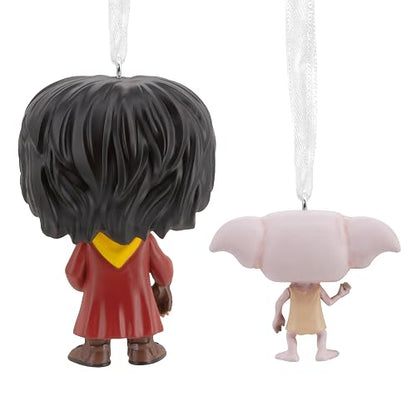 Hallmark Harry Potter y Dobby Funko Pop! Adornos de Navidad, Juego de 2, Regalos de Cultura Pop