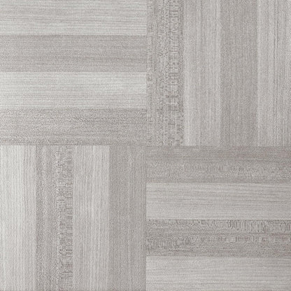 Achim Nexus Azulejos Autoadhesivos de Vinilo, 30.5 x 30.5 cm, Paquete de 20 - gris - Aspecto de madera