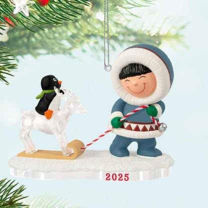 Hallmark - Adorno navideño de Recuerdo 2025, Frosty Friends 2025, Regalos de coleccionista de muñeco de Nieve