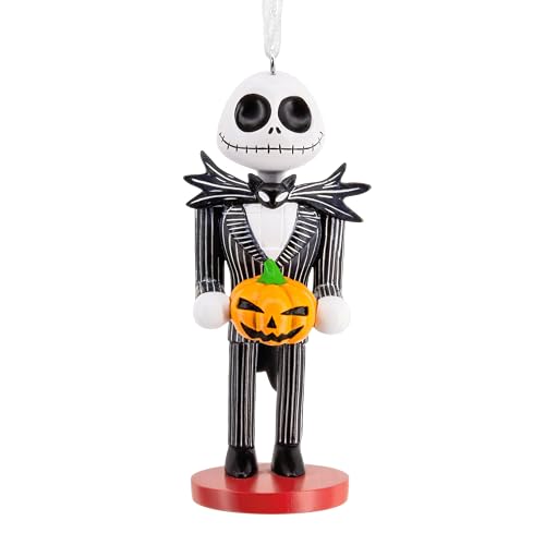 Hallmark Disney Tim Burton's The Nightmare Before Christmas Jack Skellington - Adorno de Navidad para Cascanueces, Regalos para fanáticos de Disney