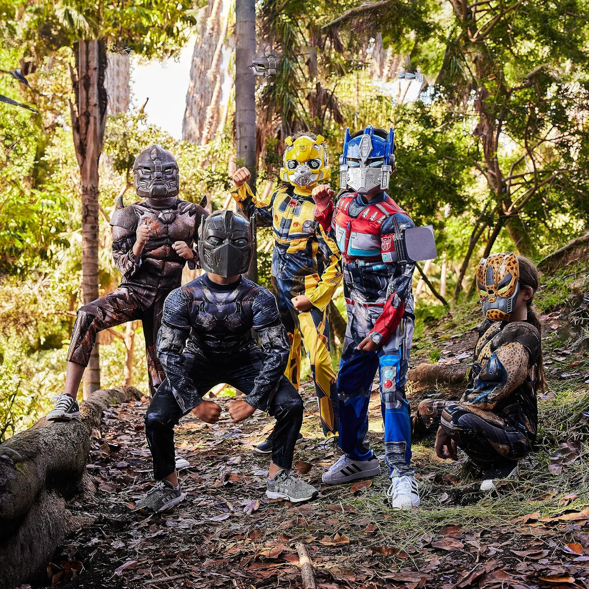 Disfraz de Optimus Prime Muscle Disfraz oficial de Transformers Rise of the Beasts, talla M (7-8)